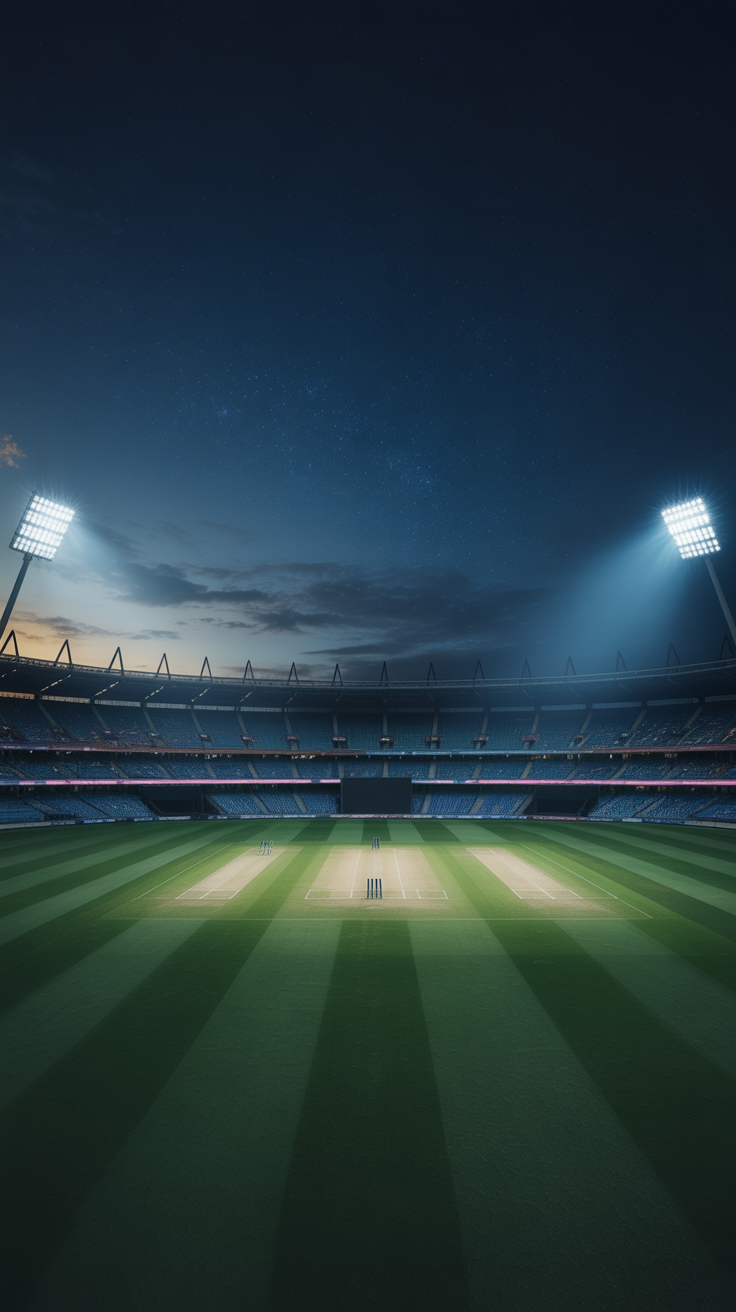 Night Cricket Stadium